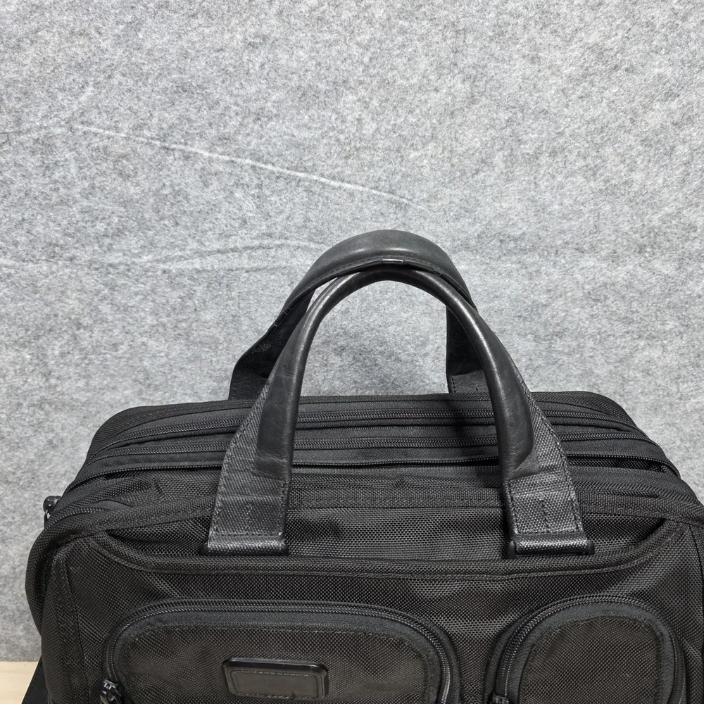 Tumi Black Alpha 2‎ FXT T-Pass Expandable Laptop Brief Bag 26145D2